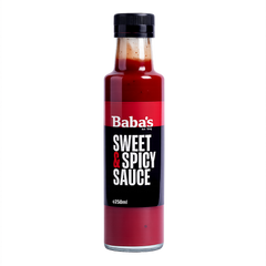 Baba's Sweet & Spicy Scottish Chilli Sauce — 250ml glass bottle